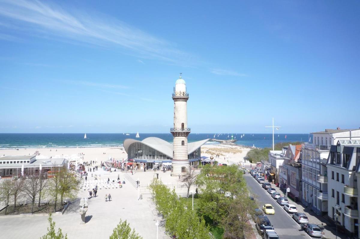 Berringer, Seestern, Direkt An Der Promenade Rostock Buitenkant foto